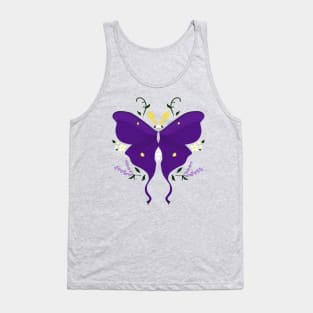 Enby Pride Moth Tank Top